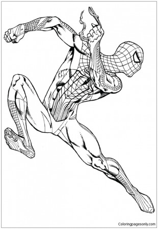 Pictures of Black Spiderman Coloring Pages - Spiderman Coloring Pages - Coloring  Pages For Kids And Adults