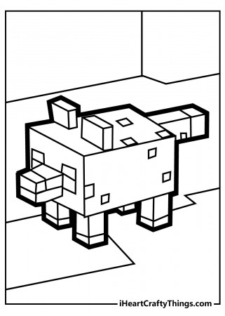 Minecraft Coloring Pages (Updated 2021)