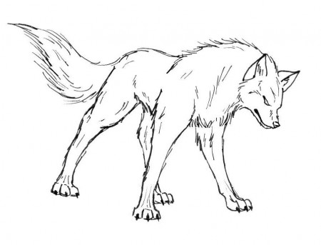 Realistic Wolf Coloring Pages To Print | Animal Coloring pages of ...