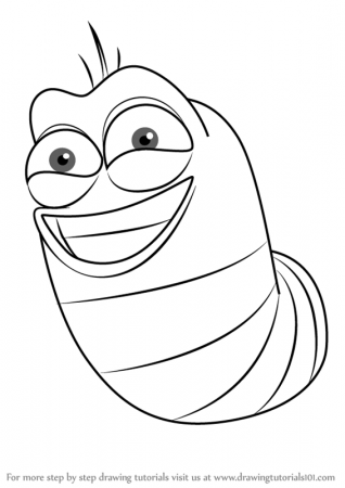 Learn How to Draw Red from Larva (Larva) Step by Step : Drawing ...
