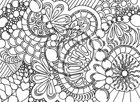 Amazing Of Free Printable Coloring Pages For Adults On F #1574
