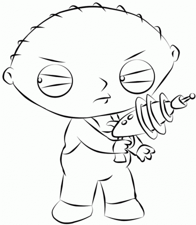 Family Guy Coloring Pages Stewie