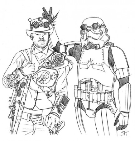 Stormtrooper Helmet Coloring Page Sketch Coloring Page