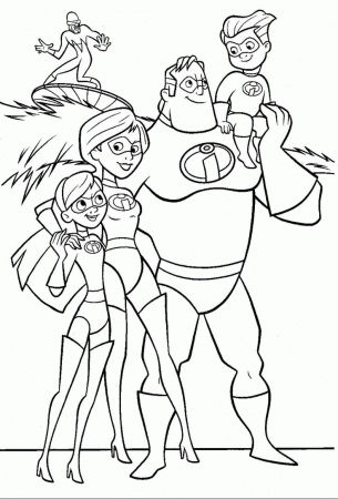 Basic The Incredibles Coloring Pages Dash Google Search ...