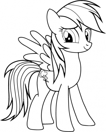 11 Pics of Heart Coloring Pages Rainbow Dash - Rainbow Dash ...