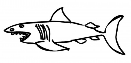 Shark Coloring Pages Kids — New Coloring Pages Collections : New ...