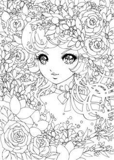 Detailed Flower - Coloring Pages for Kids and for Adults