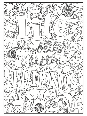 Choose from a variety of free coloring pages from our coloring book,  Creative Quotes. #freepr… | Quote coloring pages, Inspirational quotes  coloring, Coloring pages