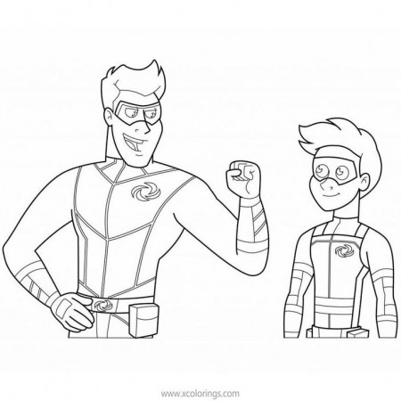 Henry Danger Coloring Pages Characters. | Coloring books, Coloring book  pages, Tangled coloring pages