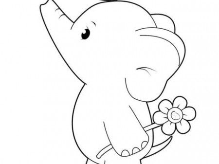 Free & Easy To Print Elephant Coloring Pages - Tulamama
