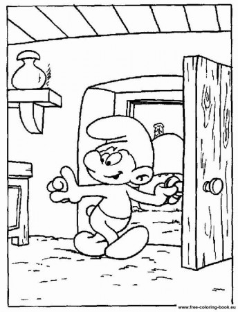 Coloring pages The Smurfs - Page 3 - Printable Coloring Pages Online