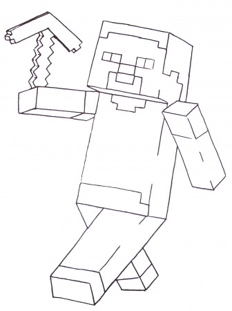 Minecraft Printable Coloring Pages for Kids, offering some fun ...