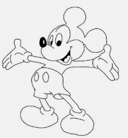 Of Disney Characters To Print - Coloring Pages for Kids and for Adults