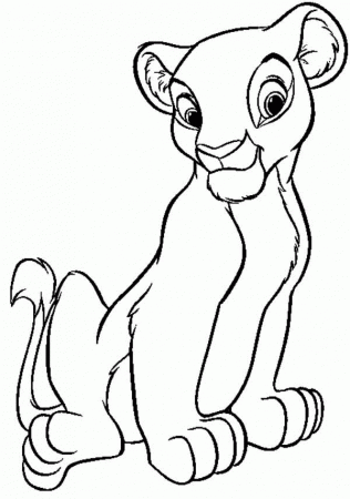 Good Looking Simba The Lion King Coloring Page - Download & Print ...