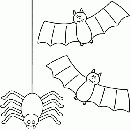 10 Pics of Printable Halloween Spider Coloring Pages - Halloween ...
