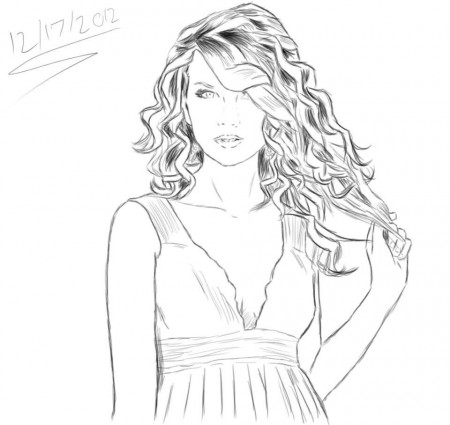 14 Pics of Taylor Swift Coloring Pages To Color - Taylor Swift ...