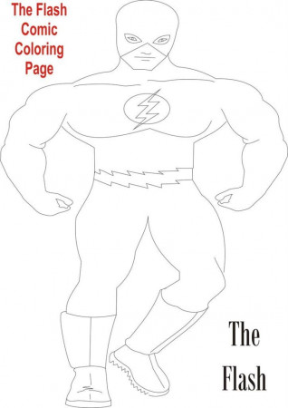 Coloring Pages: Free Coloring Pages Of Kid Flash Flash Gordon ...