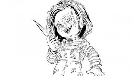 13 Pics of Scary Doll Coloring Pages - Voodoo Doll Coloring Pages ...