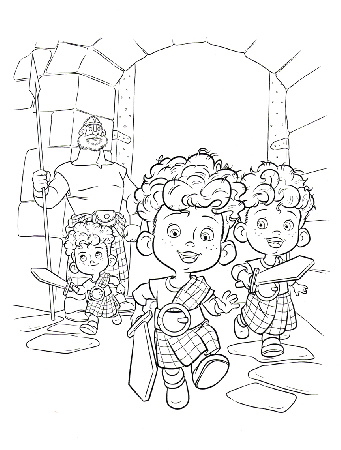Free Disney Brave Coloring Pages