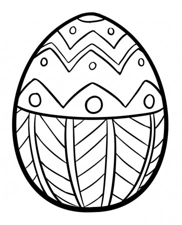 Easter Eggs Coloring Pages - Whataboutmimi.com