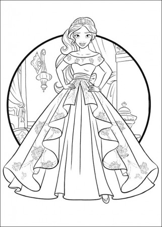 21+ Beautiful Picture of Elena Of Avalor Coloring Pages ...