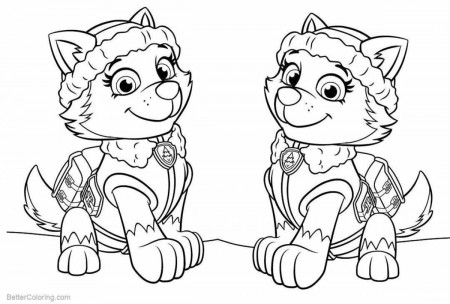 everest paw patrol coloring – mybacon.info
