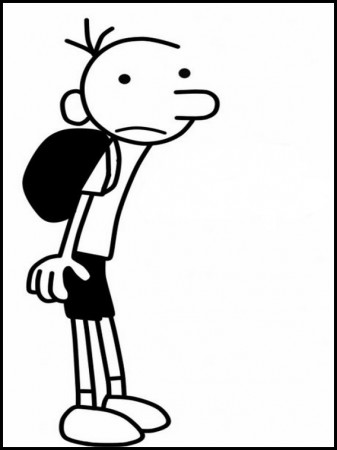 Coloring Diary of a Wimpy Kid 2