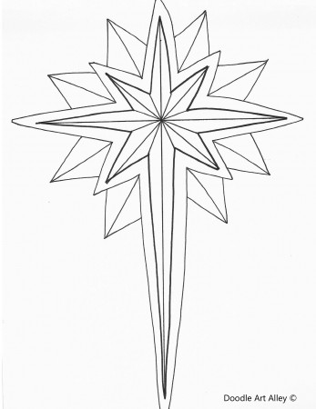 Christmas Coloring Pages - Religious Doodles