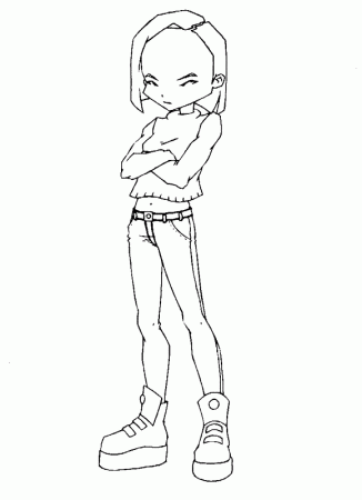 Coloring pages Tv series coloring pages Code lyoko | Code lyoko, Coloring  pages, Outline drawings