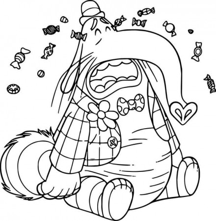 Bing Bong Crying Coloring Page - Free Printable Coloring Pages for Kids
