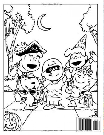Great Pumpkin Charlie Brown Coloring Book: Charlie Brown Halloween Coloring  Pages For Adults Kids Relaxation Gift: Robinson, Ian: 9798665900209:  Amazon.com: Books