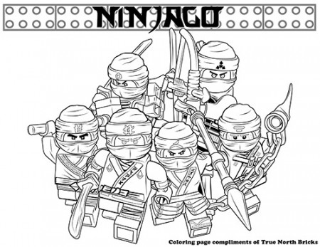 True North Bricks — Coloring Page – Secret Ninja Force Truth be...