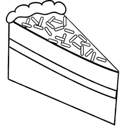 Pin on Cake Slice Coloring Pages