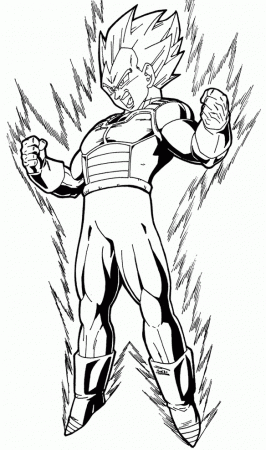 VEGETA characters mangas dragon ball Z | Kids Pages for free ...