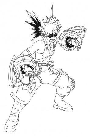 My Hero Academia Coloring Pages. Print for Free | WONDER DAY