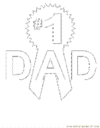 Free Happy Fathers Day Coloring Pages, Printable, Sheets, Cards ...