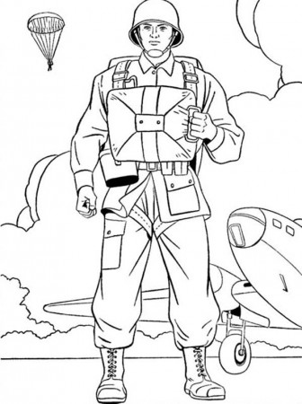 Simple Veterans Day Coloring Pages Printable - Pipevine.co