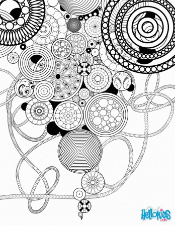 Adult Coloring Pages - Paisley, Hearts and Flowers Anti-stress ...