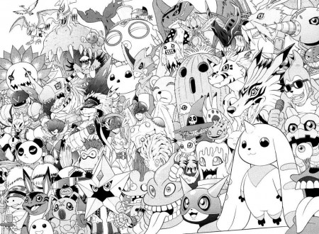 Digimon Coloring Pages Free — New Coloring Pages Collections : New ...