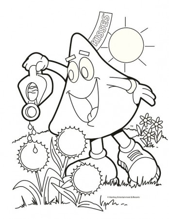 Spring #printable #coloring sheet. #HersheyPA | Coloring pages, Crafty  projects, Free coloring pages