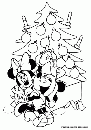 24 Mickey Mouse Christmas Coloring Pages Cartoons printable ...