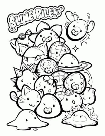 Slime Rancher Coloring Pages - Free Printable Coloring Pages for Kids