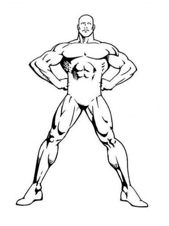 Human Body coloring pages