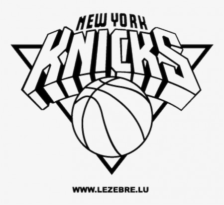 New York Knicks Logo Decal - New York Knicks Coloring Pages - Free  Transparent PNG Download - PNGkey