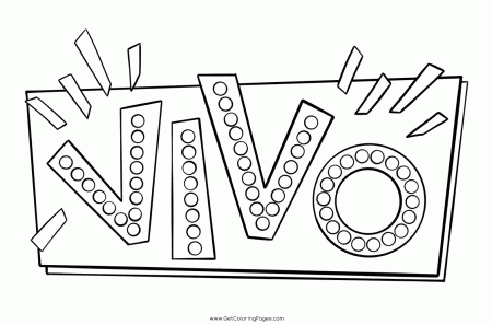 Vivo Coloring Pages - GetColoringPages.com