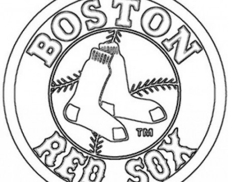 red sox baseball coloring pages - Clip Art Library