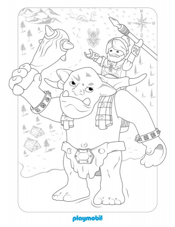 Playmobil Coloring Pages | 70 Pictures Free Printable
