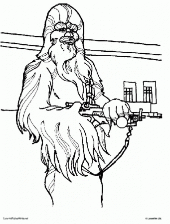 Free Coloring S Of Star Wars Ewoks Ewok Coloring Pages In ...