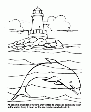 Coloring Pages Of Ocean Waves - Coloring Style Pages