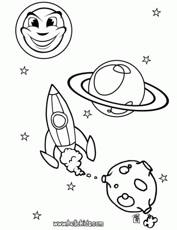 SPACE coloring pages : 21 free online coloring books & printables ...